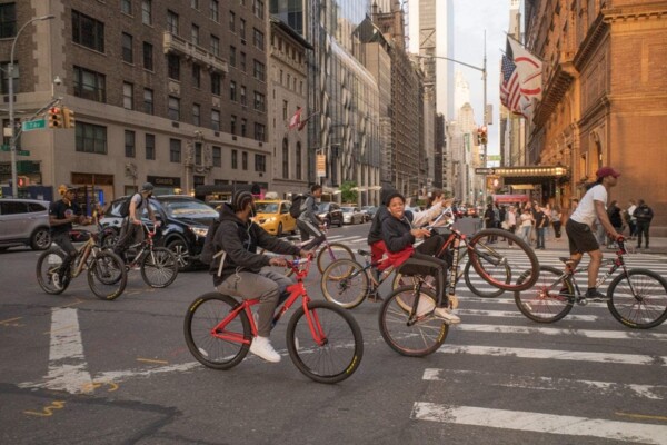 Cycling Kids of NYC, New York City, New York, USA