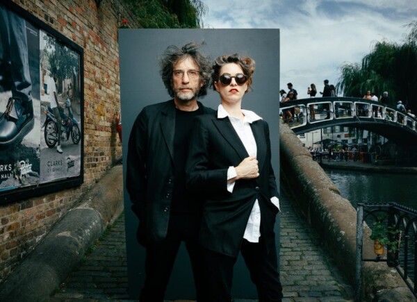 Neil Gaiman and Amanda Palmer, London