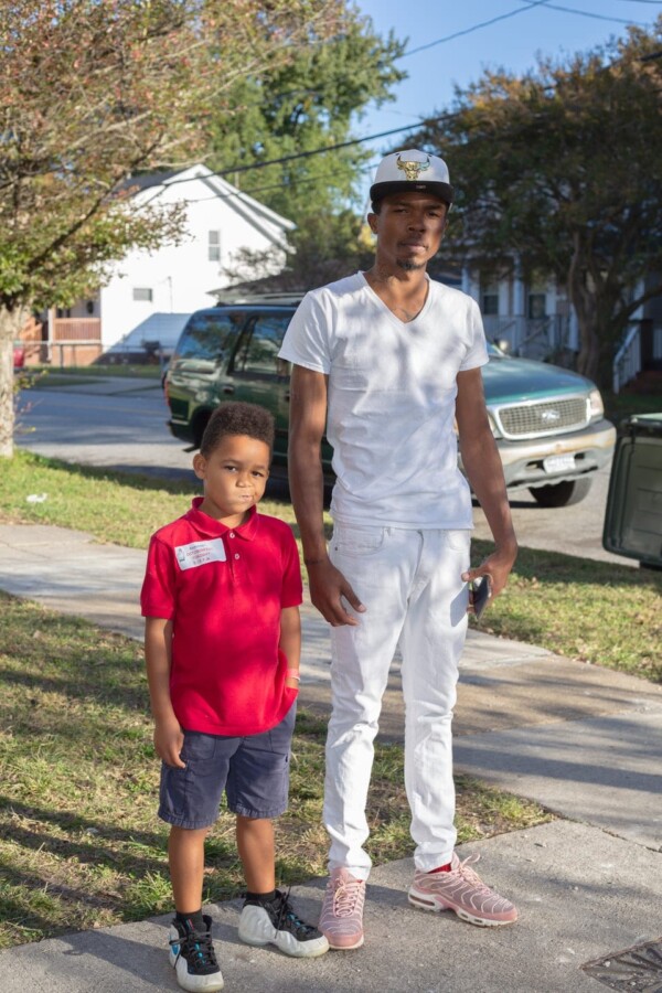 Father and Son, Norfolk, Virginia, USA