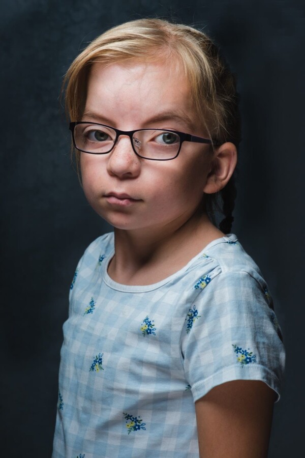 Alice A aged 11 - from the series Being Inbetween