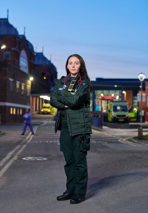 Paramedic Sarah during the pandemic, London