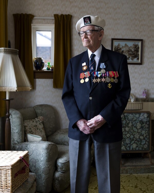 Arctic Convoy Veteran, Kilmarnock, Scotland