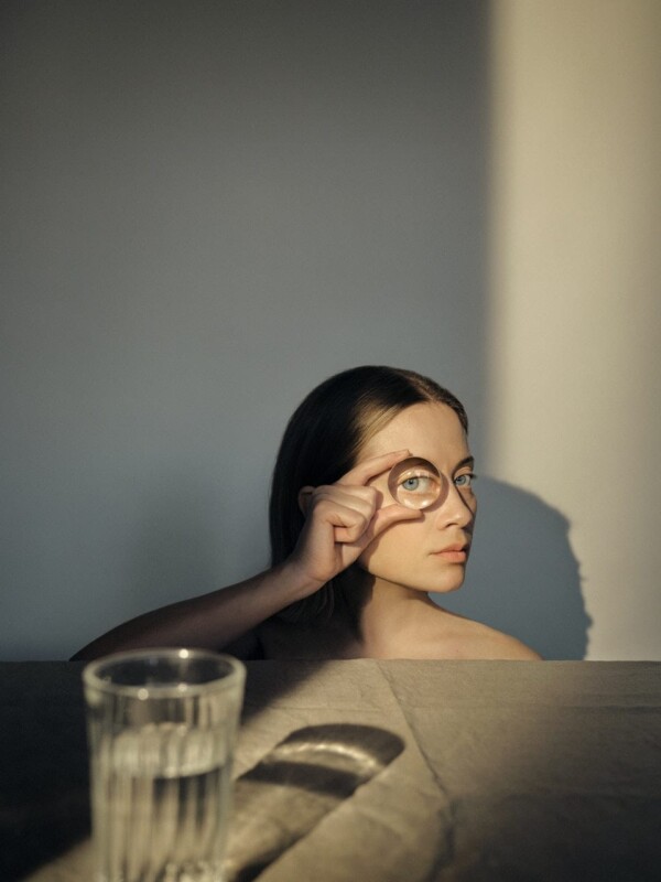 Kristina, through the glass, London