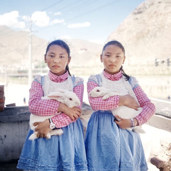 Lhamo Tsertso and Lobsang Chödron, Kham, Northeast Tibet