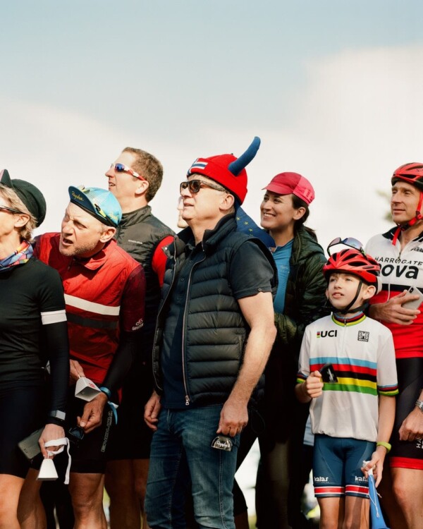 Crowd at World Championships of road cycling, Harrogate, Yorkshire
