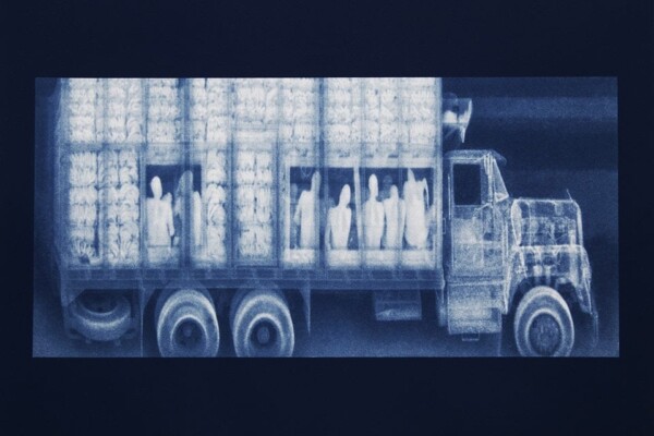 Backscatter Blueprint (Los Bananos)
Cyanotype – 2019