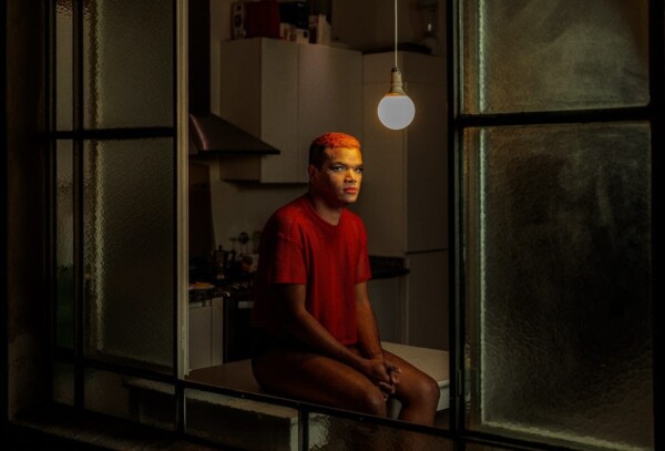 Moises From Venezuela "I miss my country, but in Buenos Aires I have freedom. Here I can go down the street dressed as I want, there is freedom to be and use whatever I want. "Moises,