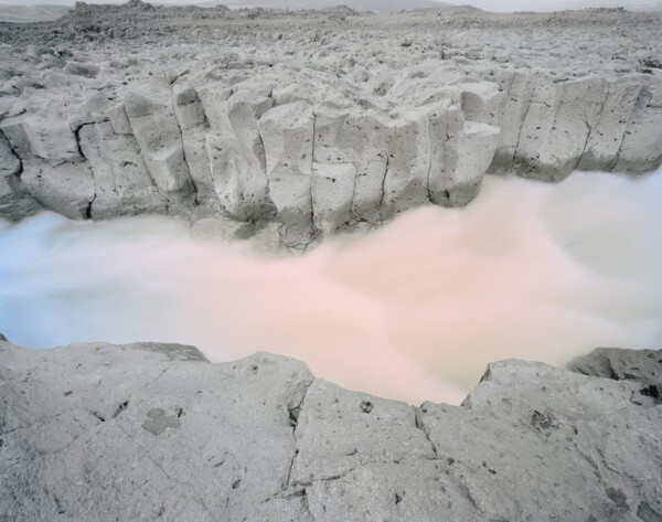 Melting glaciers, arctic region, 2008