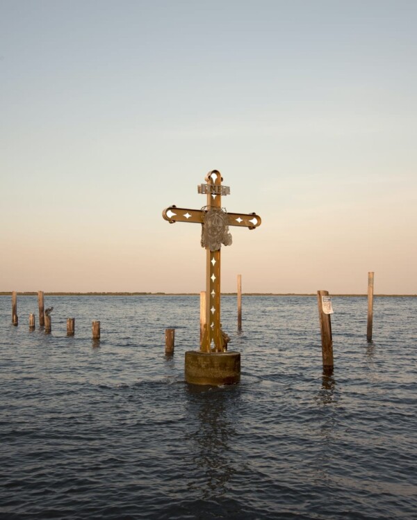 Hurricane Katrina Memorial on the Mississippi River Gulf Outlet