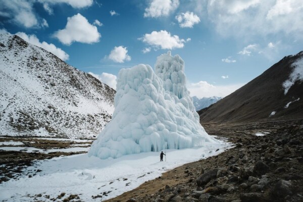 The Ice Stupas