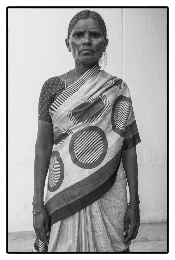 Widow of a farmer from Andhra-Telengana region in India.