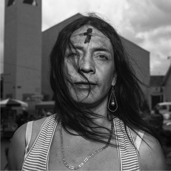 Paola Caicedo on Ash Wednesday - Soacha, Colombia