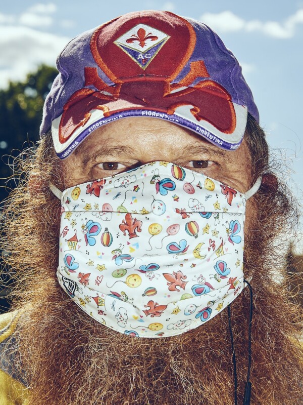 Covid-19 Face Wear - Florence, Italy