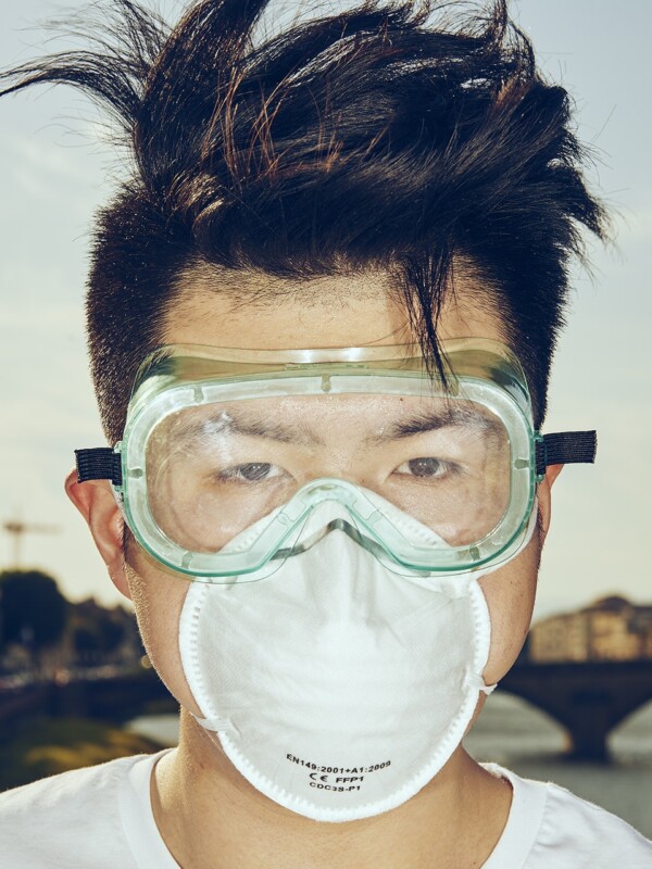 Covid-19 Face Wear - Florence Italy