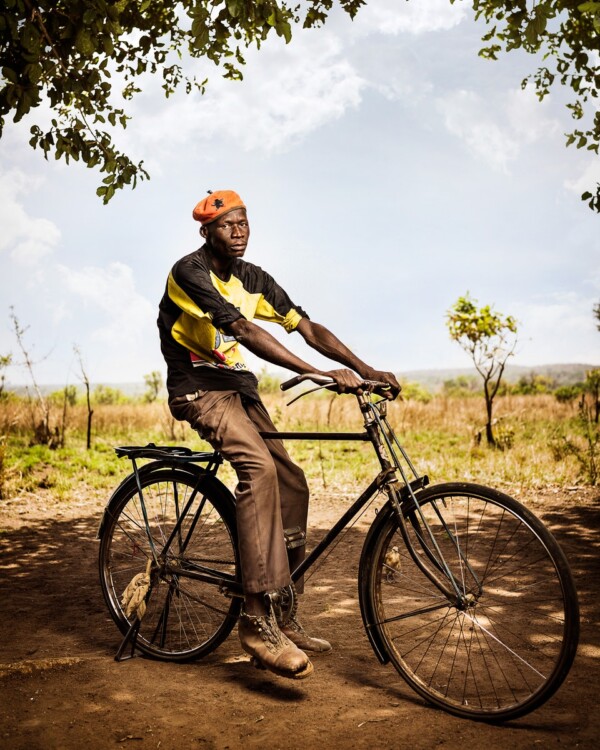 Man on Bike - Gulu, Uganda