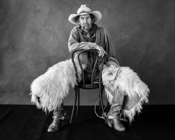 Frank in Woolly Winter Chaps - Albuquerque, New Mexico, USA