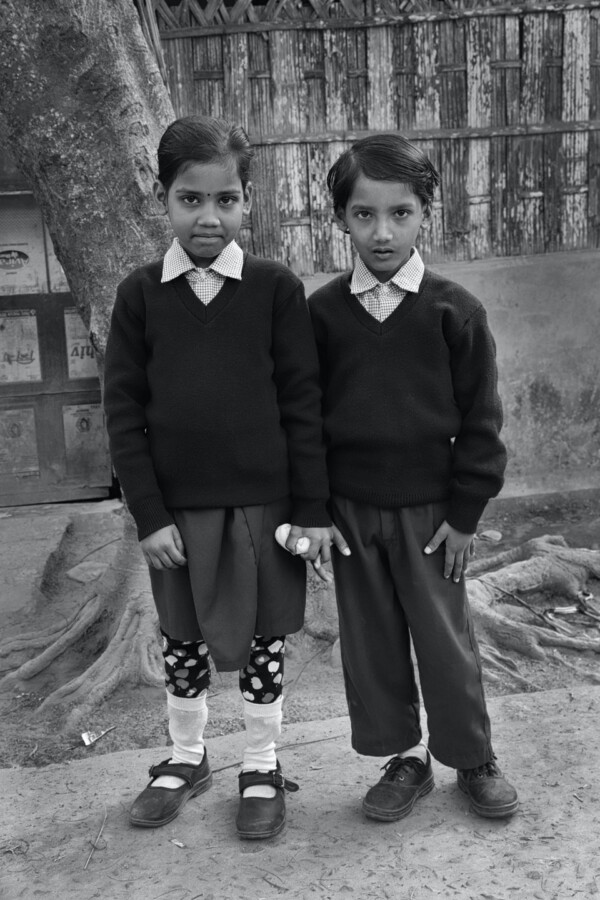 When We Could Still Walk
to School Together - Dibrugarh, India