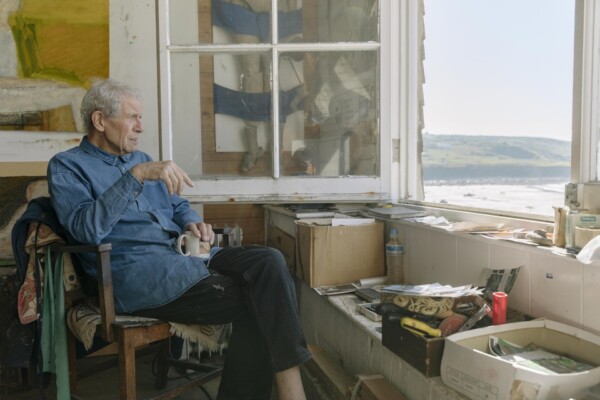 John Emanuel in His Studio - St Ives, UK