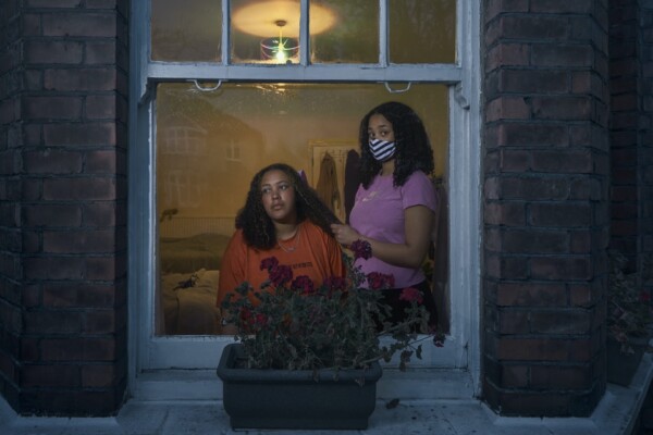 Serena and Chloe, Lockdown Day 16 - London, UK