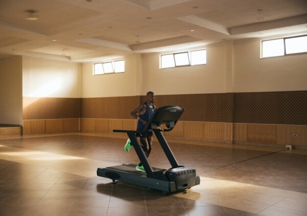 Mo on Treadmill - Addis Ababa, Ethiopia