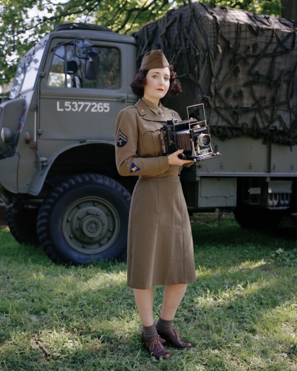 WW2 Reenactor, Royal Gunpowder Mills VE Weekend, Essex