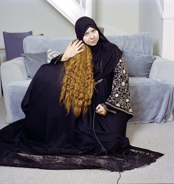 Untitled, from the series My Hijab Has A Voice: Revisited