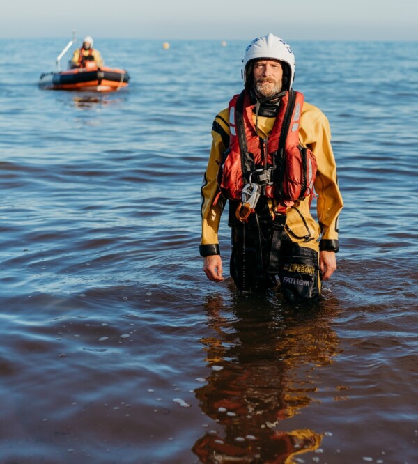 Portrait of a lifeboat volunteer