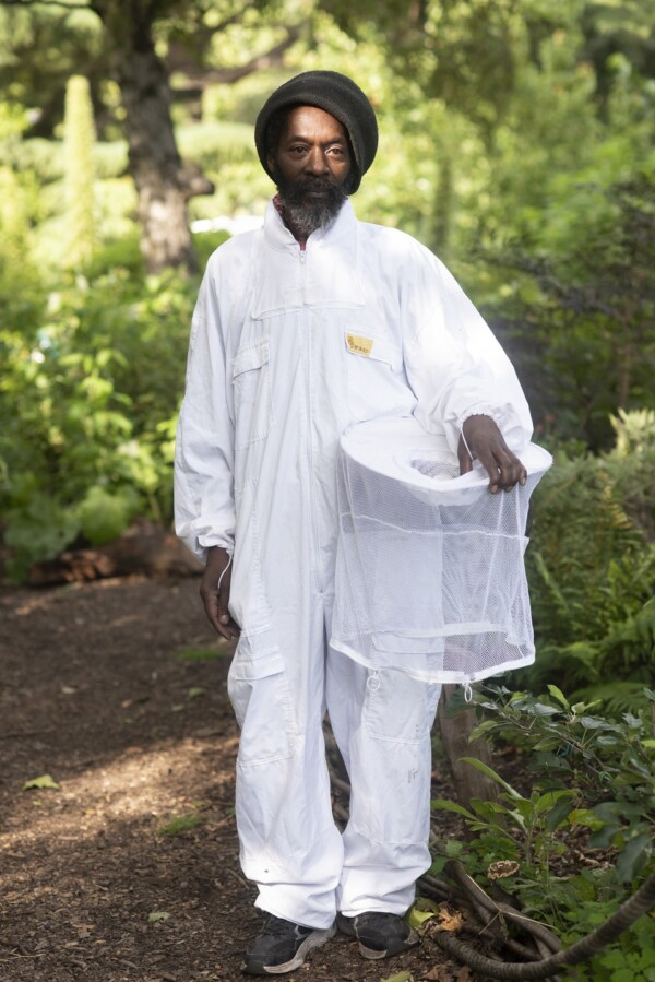 Delroy, volunteer beekeeper