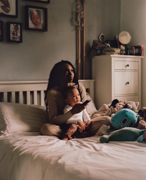 Alexis and Kenzo at home