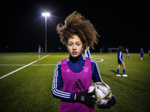 Ipswich ladies soccer player