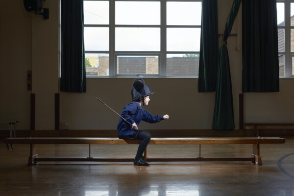 Talliah and horses and ponies