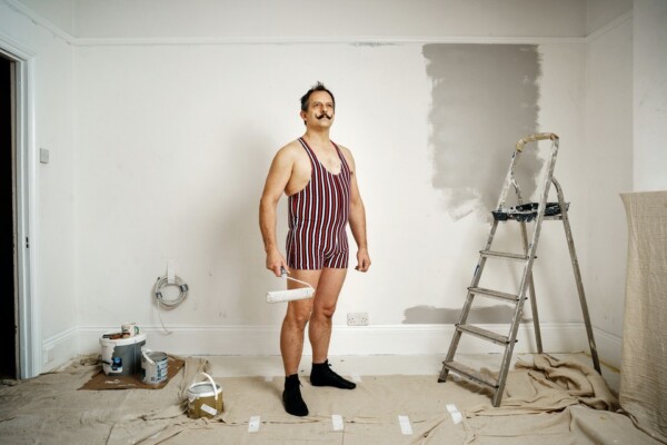 David – all dressed up and nowhere to go