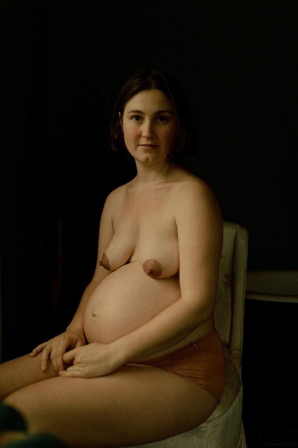 Hannah, 38 weeks.