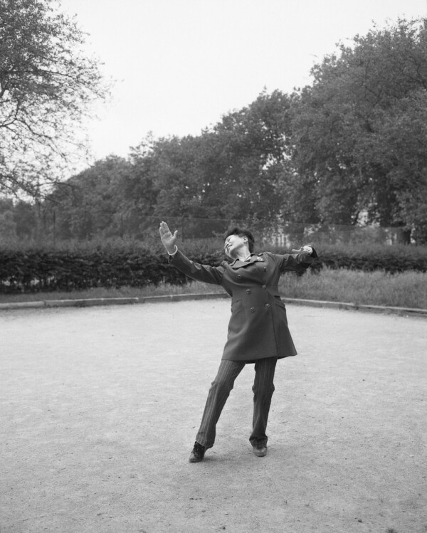 Lady dancing, Hampstead Heath