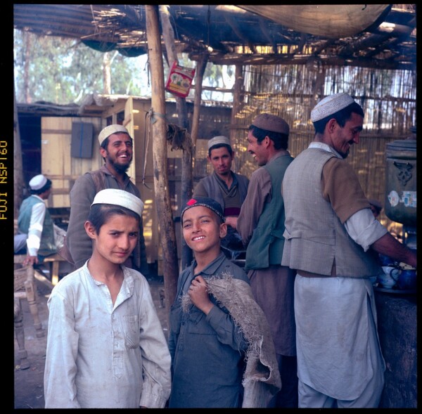 Two Afghan Refugee Boys