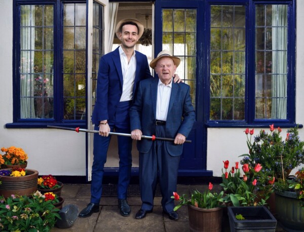 Holocaust Survivor Sir Ben Helfgott MBE and His Grandson Sam