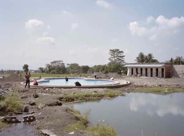 By the pond beyond the sun