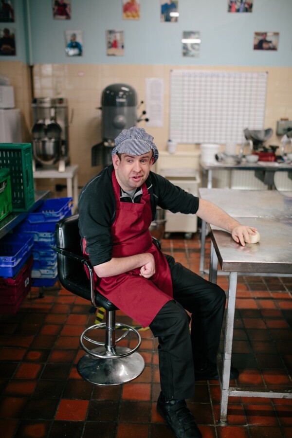In the bakery at Garvald Gorgie Workshops, III