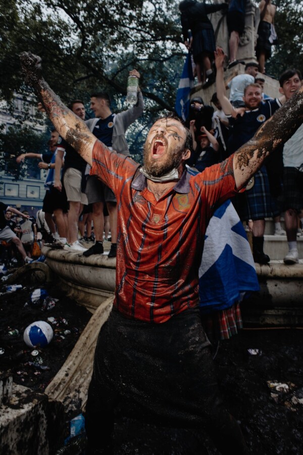 Scotland Football Fan on Tour