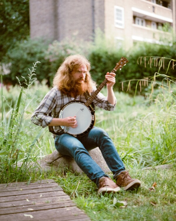 Liam Cooper and his Banjo