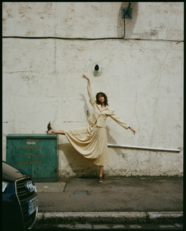 Micah dancing in the streets