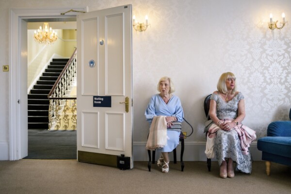 Mother and Daughter, Waiting Room.
