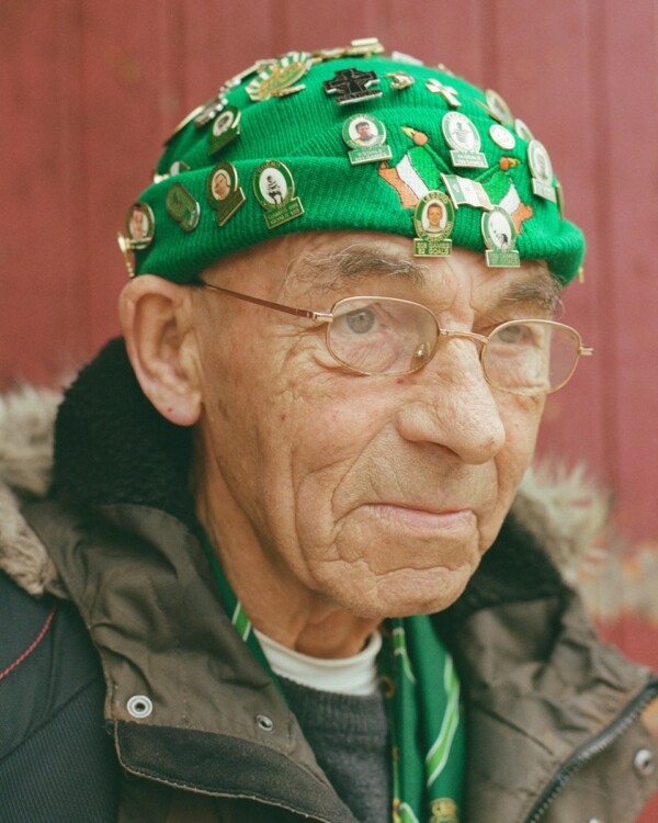 David, and his Celtic badges