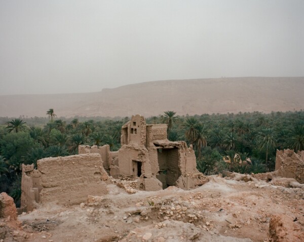 xA landscap in the abondoned "Ksar Takhyamt". Aoufous, Ziz valley, 2023.